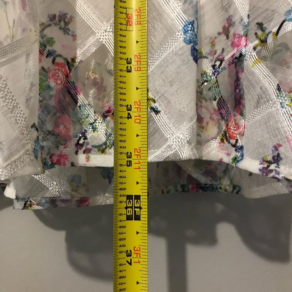NWT Anthropologie Maeve Peony Garden Party Dress Midi Women’s 4 Floral Coquette - Picture 9 of 9